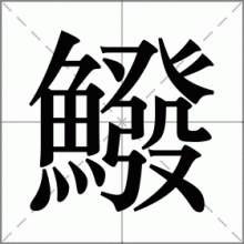 鱍